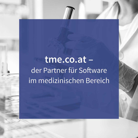 tme – der Partner für Software im medizinischen Bereich